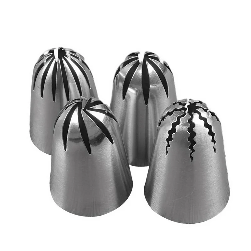 4 шт./компл. большой торт насадка для крема Обледенение инструменты