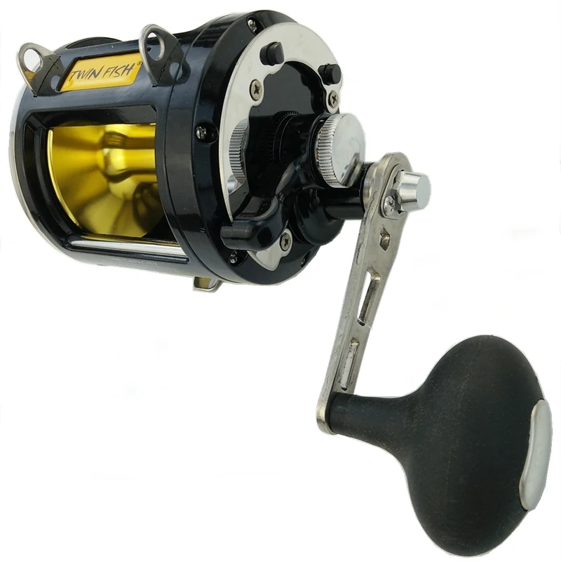 TR12000 Max Power 25kg Saltwater Heavy Trolling Reel Deep Sea Boat Fishing metal coil right hand Big Strong Casting fish wheel