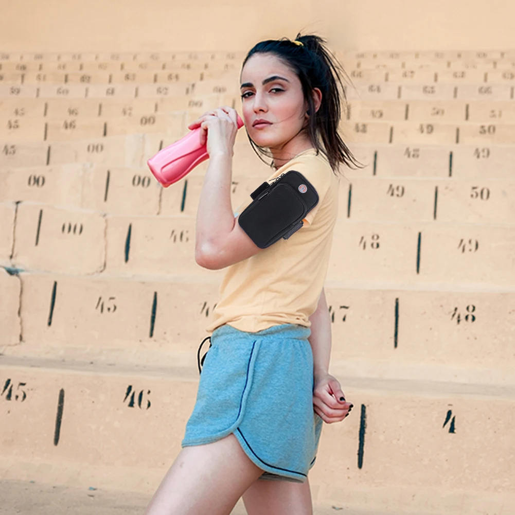 Держатель для телефона спорта на открытом воздухе сумка руку мужчин и женщин