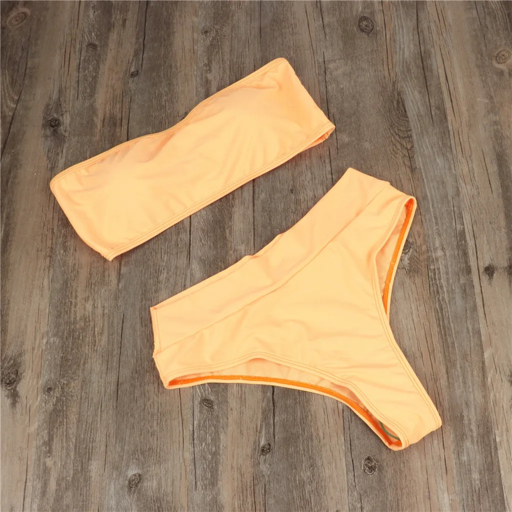 

biquinis feminino 2019 Women Bandage Bikini Set Push-Up Brazilian High-Cut Swimwear Beachwear separate female swimsuit bathers