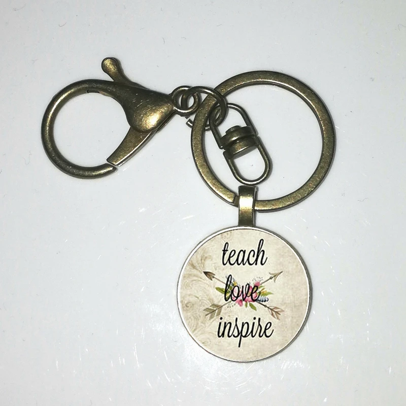 Новый брелок для учителя любовь ювелирное украшение учительского персонала