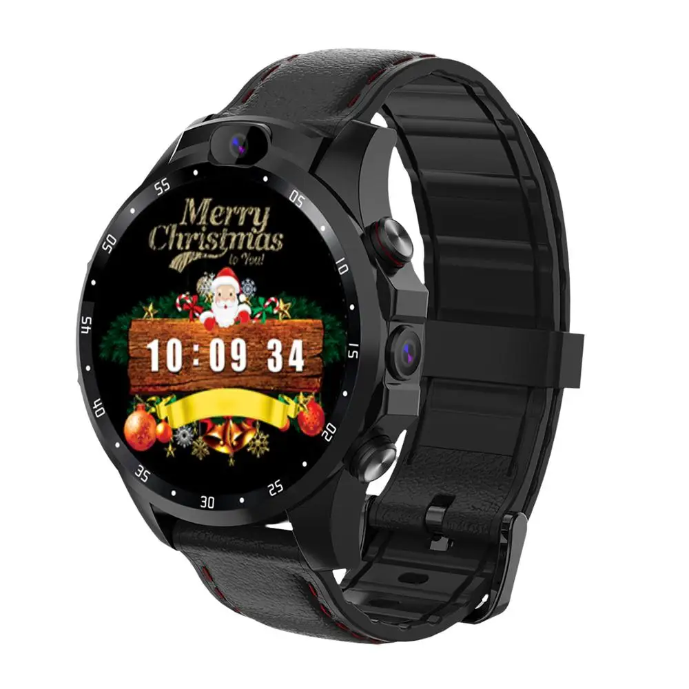 x360 pro black Смарт-часы X360 Android 7,1 3 ГБ 32 ГБ 2МП камера ip67 водонепроницаемые 4g умные часы для samsung gear S3 HUAWEI Watch 2 pro KW88 Z28 - Цвет: x360 pro black