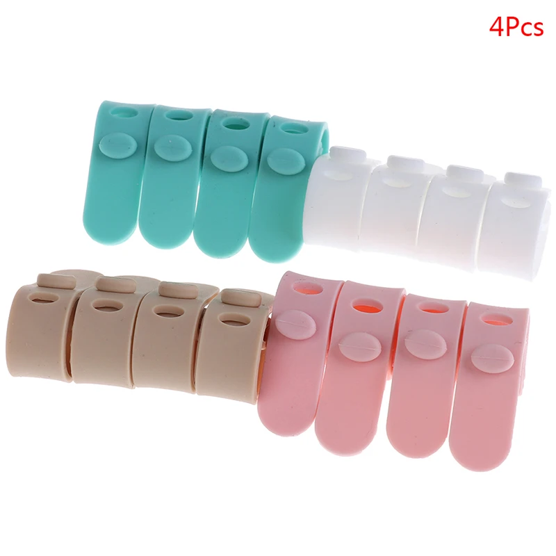 4 шт. намотка кабеля силиконовый Кабельный органайзер провод обернутый шнур