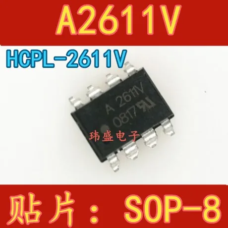 

10 шт./лот A2611V HCPL-2611V SOP-8