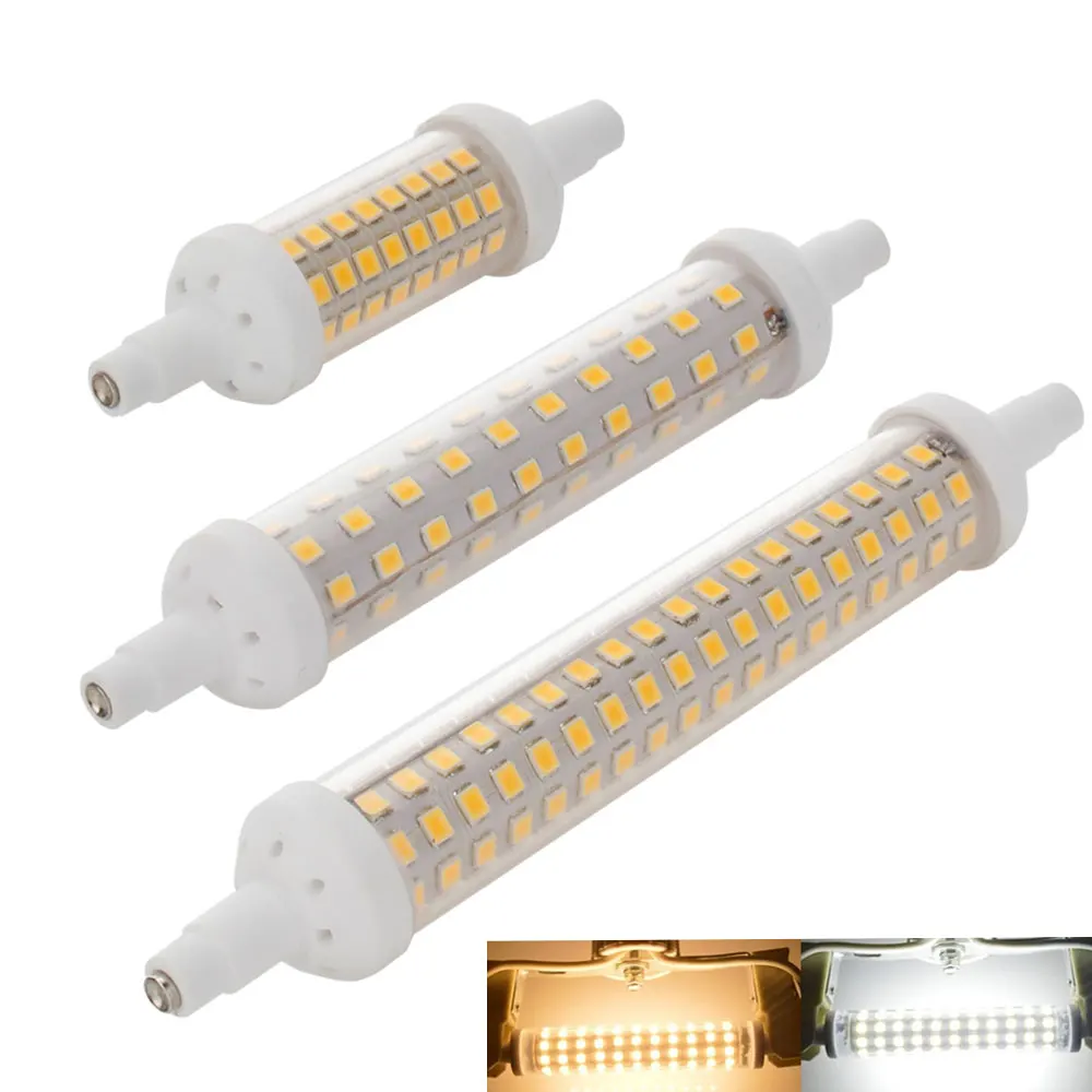 

LED Flood Light R7S LED Lamp 10W 15W 20W SMD 2835 78mm 118mm 135mm R7S LED Light Bulb 220V Energy Saving Replace Halogen Light