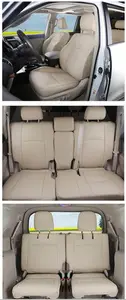 Ciroing Car Seat Covers Suitable for Land Cruiser Prado Seat Covers 5 Seats  Toyota Car Seat Covers Accessories Car Accessories Leather Seat Waterproof