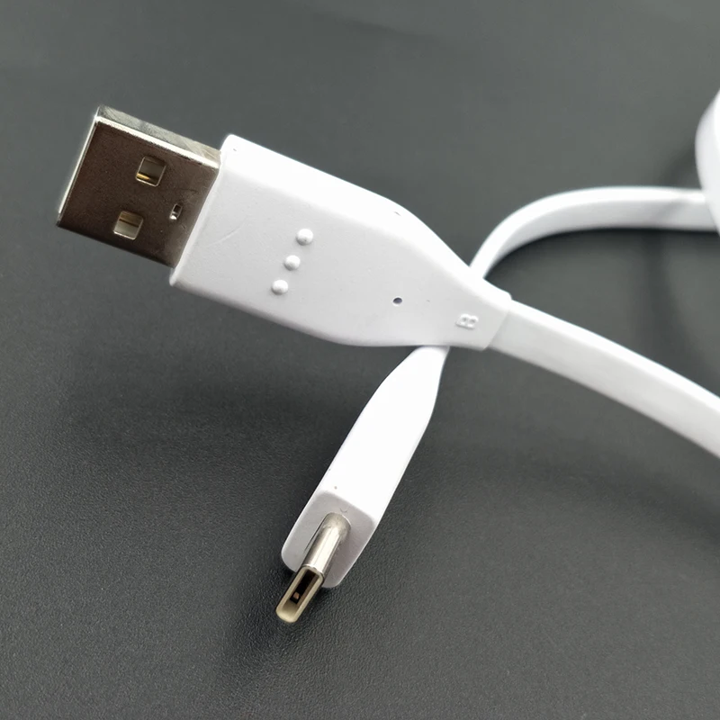 New For LG 100CM Type C Cable White Fast Charging USB 2A Data Sync Line for V30 V20 V30+ W30 W10 K50 K40 Round Flat Cord | Мобильные