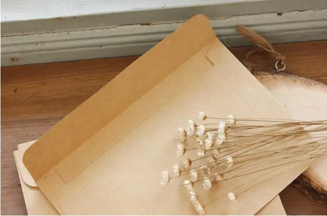 50 шт./лот новые винтажные пустые Канцелярские конверты DIY Многофункциональные