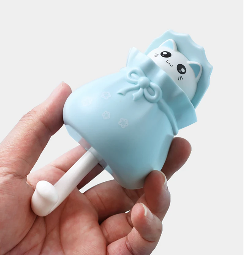 

Hook Lucky Bag Cat Hook Creative Cute Cat Plastic Hook Key Umbrella Clothes Hook Strong Bathroom Viscose Hook Wall Hanger 1pc