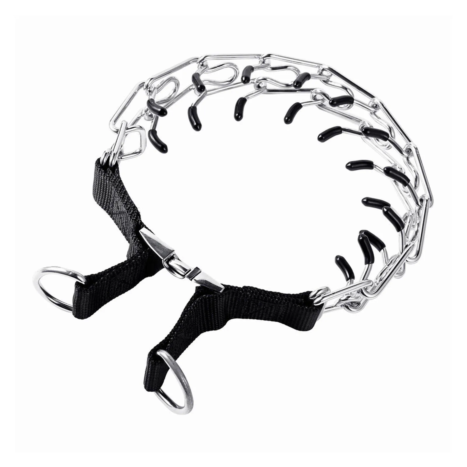 

Dog Paw Training Collar Hain Tactical Buckle Dog Pinch Neck Collar Safe Dog Training Collar Detachable Neck Chain Vividly