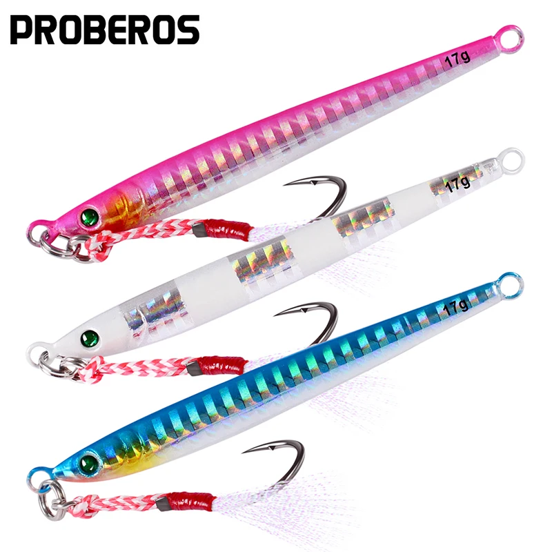 Приманка для рыбалки PROBEROS 1 шт. 7 г 21 г/6 см 8 5 металлическая джиг приманка с