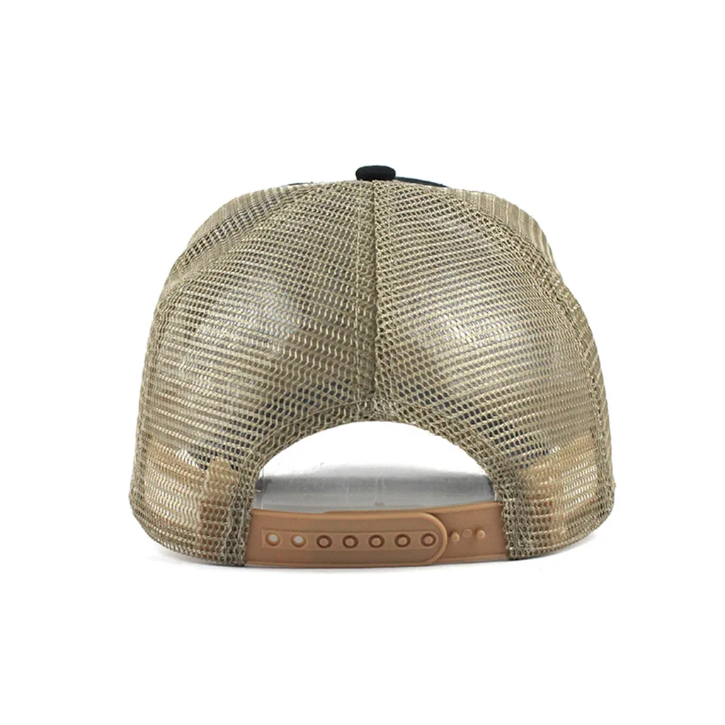 Бейсболка унисекс Повседневная с тигровой сеткой для езды на велосипеде в стиле