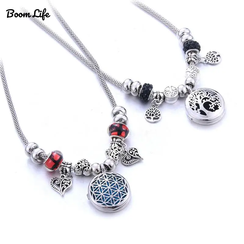 Высокое качество аромадиффузор бисера ожерелье открытый Рождественский