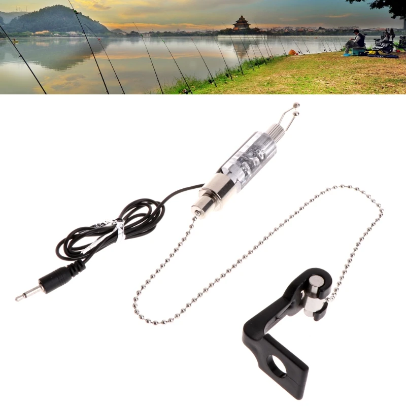 2 5 мм светодиодный рыбной ловли сигнализаторы поклевки цепи световая вешалка