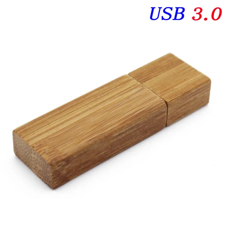 Carbonized bamboo JASTER Высокоскоростной USB 3,0 Пользовательский логотип Деревянная Карта памяти usb флэш-накопитель 4 ГБ 8 ГБ 16 ГБ 32 ГБ U диск свадебный подарок - Цвет: Carbonized bamboo