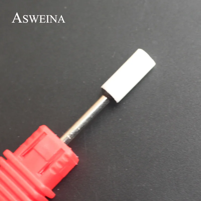 A4 ASWEINA, 1 шт., белый цвет, керамический камень, сверло для ногтей, инструменты для дизайна ногтей, Электрический Маникюрный аппарат, аксессуары, резак, пилки для ногтей - Цвет: A4