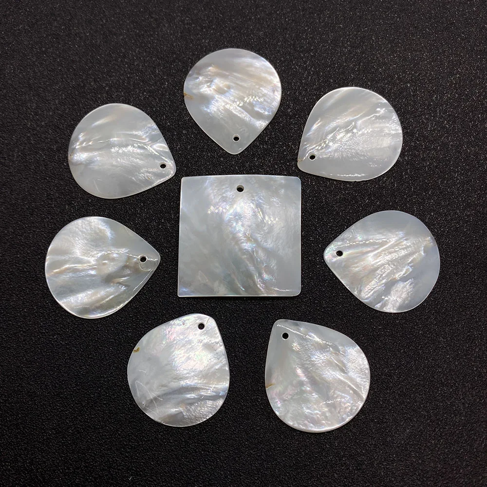 

Natural Shell Jewelry Mother-of-Pearl DIY Jewelry Making Supplies Wholesale Fashion Jewelry Necklace Earring Accessories