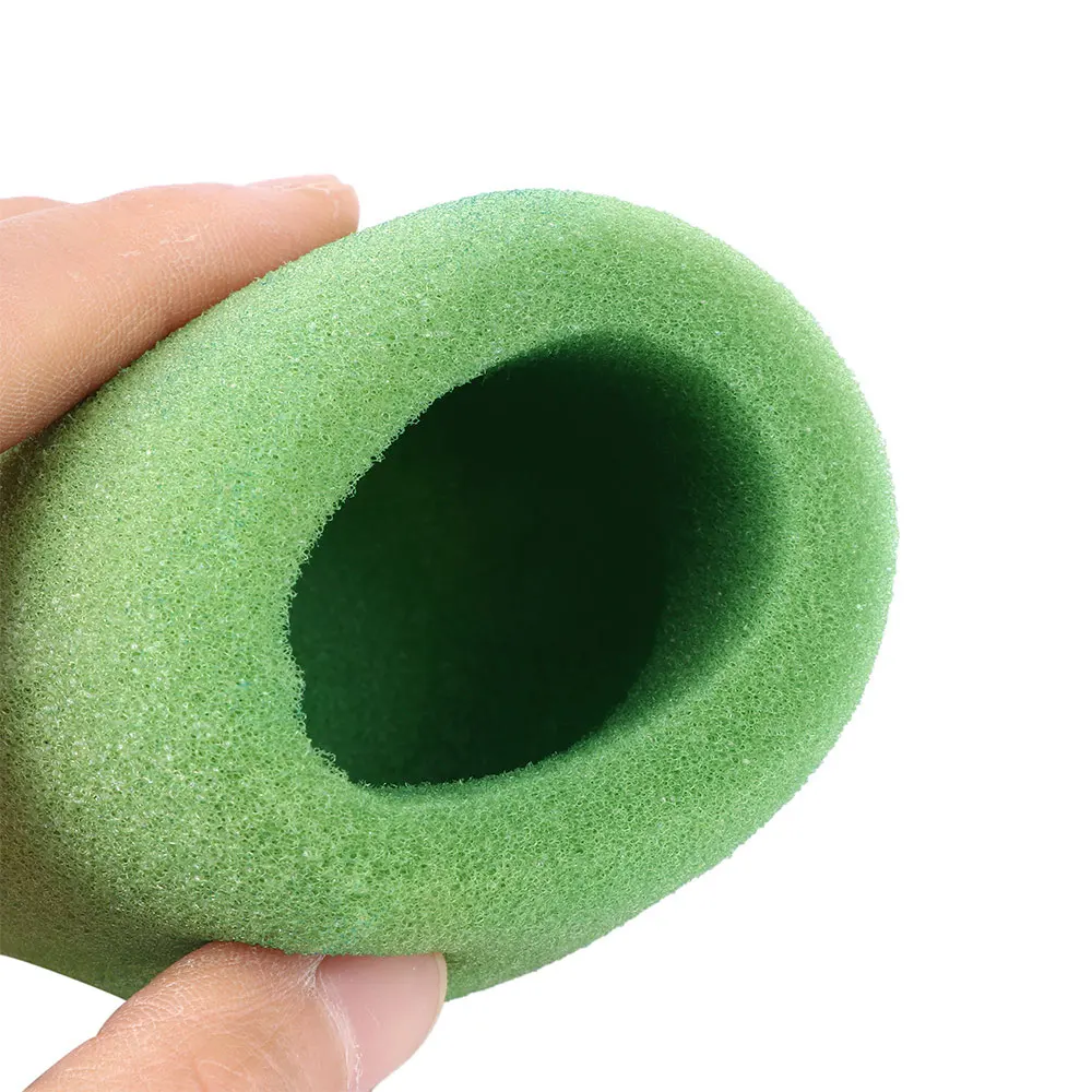 5 шт. горячая Распродажа цветов Беспроводной ручной пены этап насадка-губка для