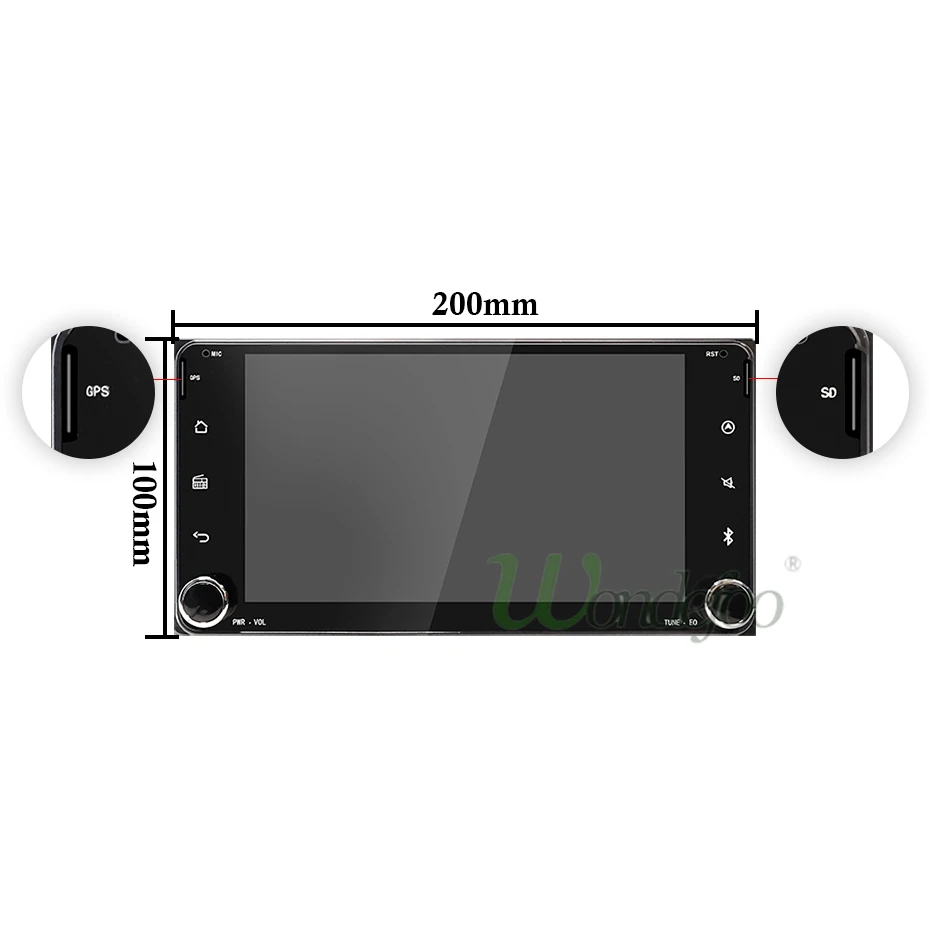 DSP 4G Оперативная память ips Android 8,1/8,0 радио автомобиль Toyota RAV4 Corolla Vios HILUX Terios Land Cruiser 100 Прадо GPS ПК Нет dvd-плеер