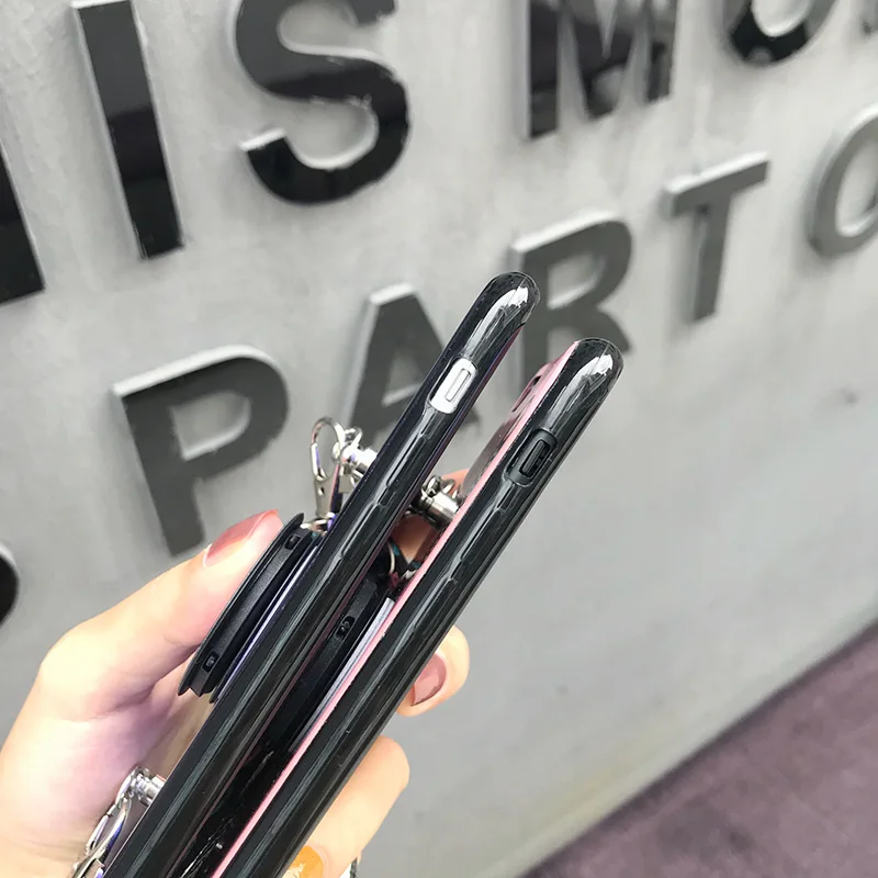 Для Meizu Note 8 9 M15 15 Plus 16TH Pro 7 V8 X8 3D камера стиль Мягкий ТПУ чехол с ремешком и