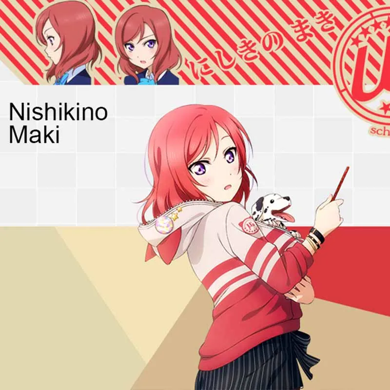 

Nishikino Maki Hoodies Sweatshirts Love Live Cosplay Costume Anime LoveLive Hooded Coat Tojo Nozomi Umi Uniform Women Girls Top