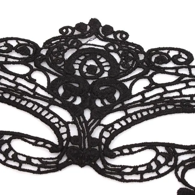 Новое поступление Черная Женская кружевная маска для вечеринки сексуальный