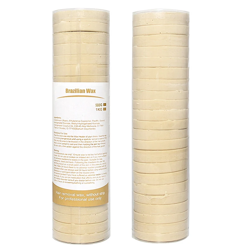 500 г Медовое чайное дерево для удаления волос тела твердый воск торт