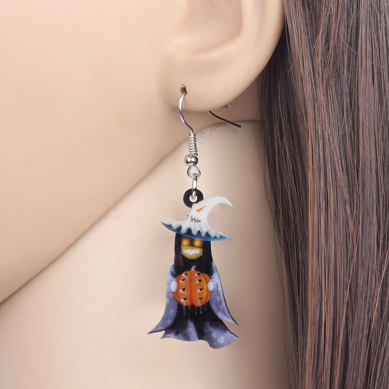 Акриловые украшения Bonsny для Хэллоуина набор украшений в виде демона тыквы