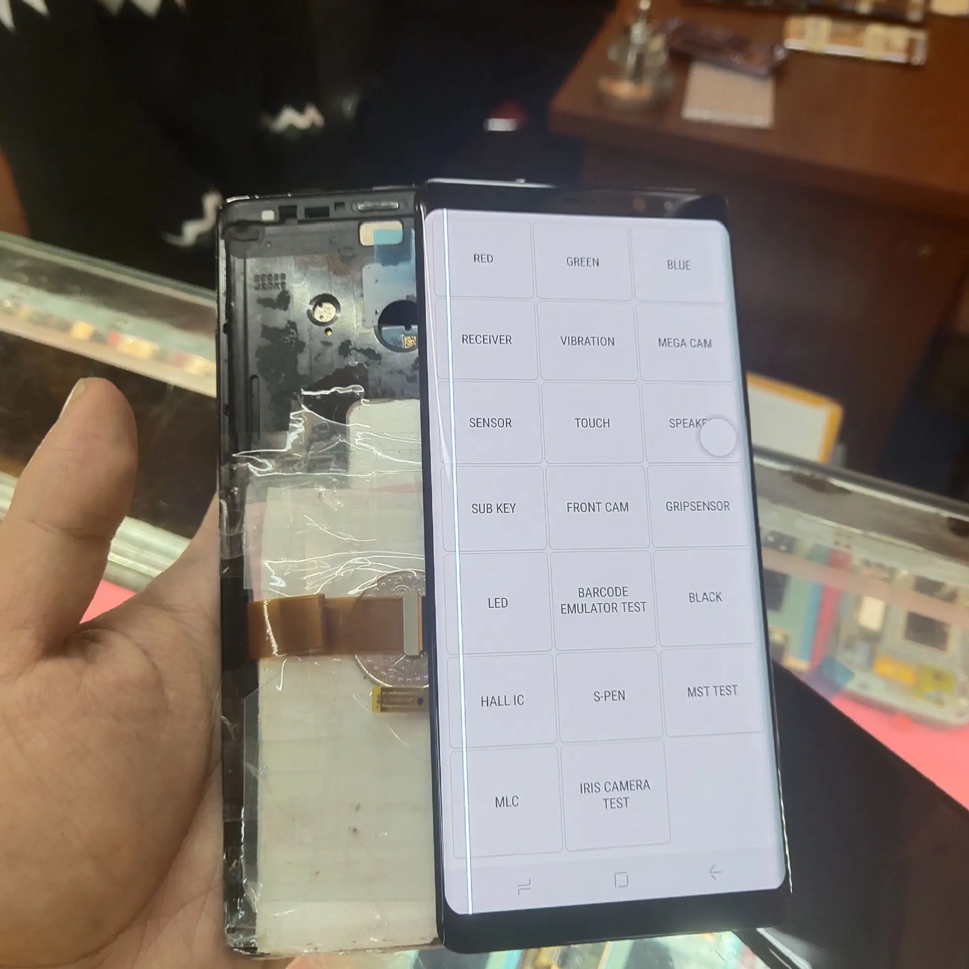 ЖК дисплей AMOLED для SAMSUNG Galaxy NOTE8 N950 N950F с сенсорным экраном и дигитайзером без