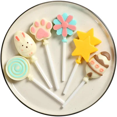 Круглая силиконовая форма в форме сердца для леденцов инструмент выпечки