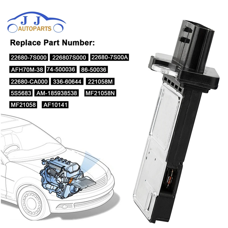 YAOPEI новые оригинальные OEM массового расхода воздуха МАФ Сенсор для Nissan Infinit SUZUKI