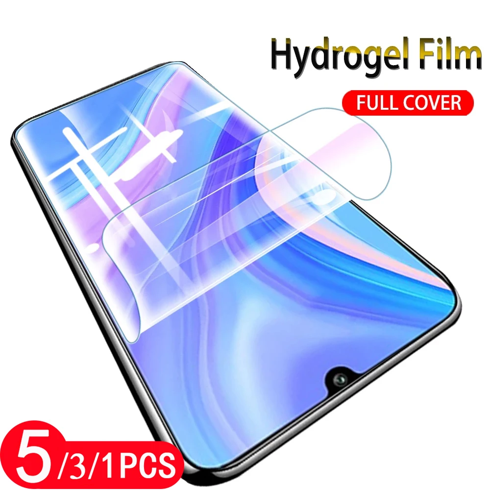 

5/3/1Pcs for huawei y9 y9A y9s y8s y8p y7 pro 2019 y6 prime y6p y6s y5 lite 2018 hydrogel film Not Glass phone screen protector