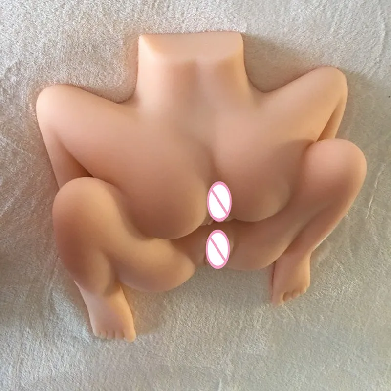 Двухслойная секс кукла для секса с ногами реалистичная киска и анал мастурбатор