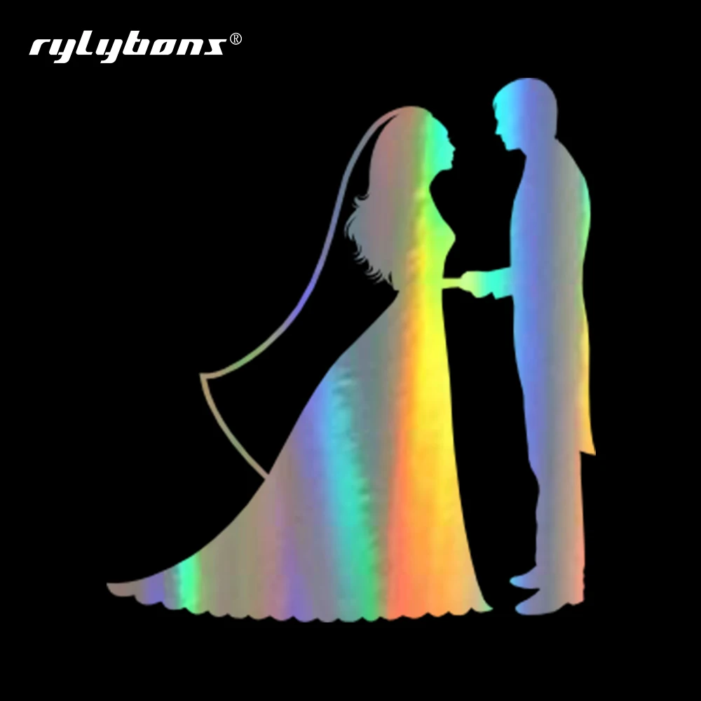 Tancredy Жених и невеста наклейки на автомобильные бамперы в корпус автомобильной