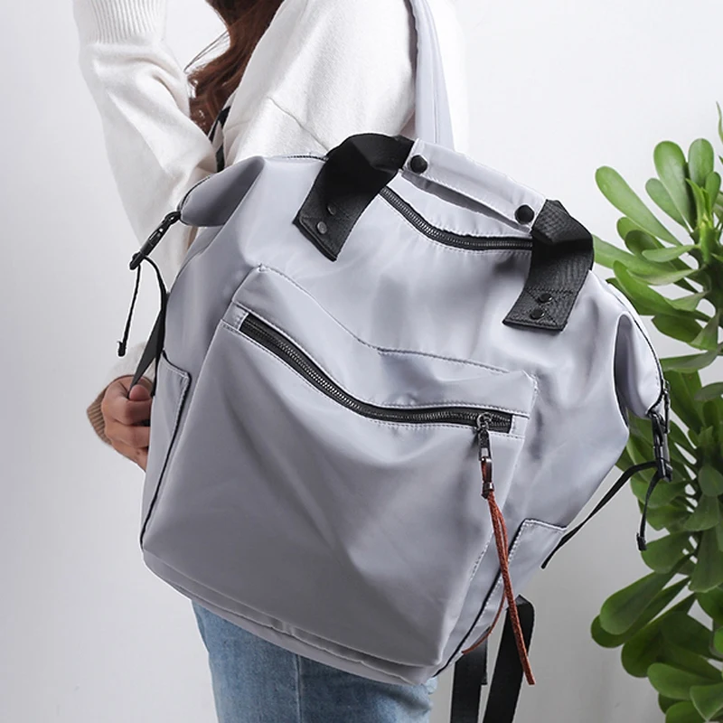 

Fashion Ladies Casual Backpack Large Capacity Travel Backpack Student Backpack Clutch Shoulder Bag