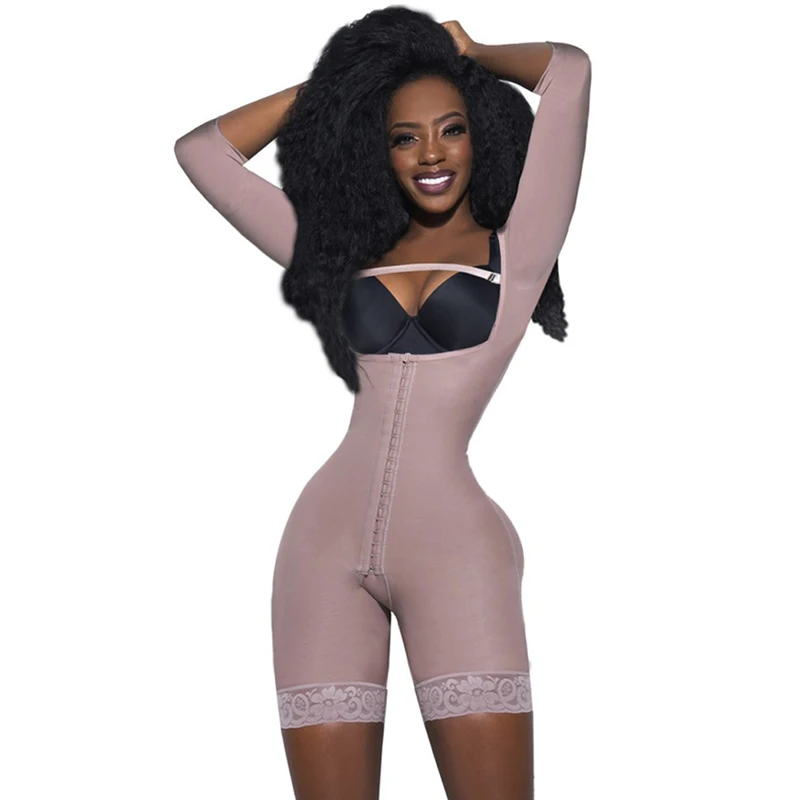 

Women Corset Post Surgical High Back Postpartum Post Surgery Medium Compression Natural Butt Lifting Effect Bodysuit