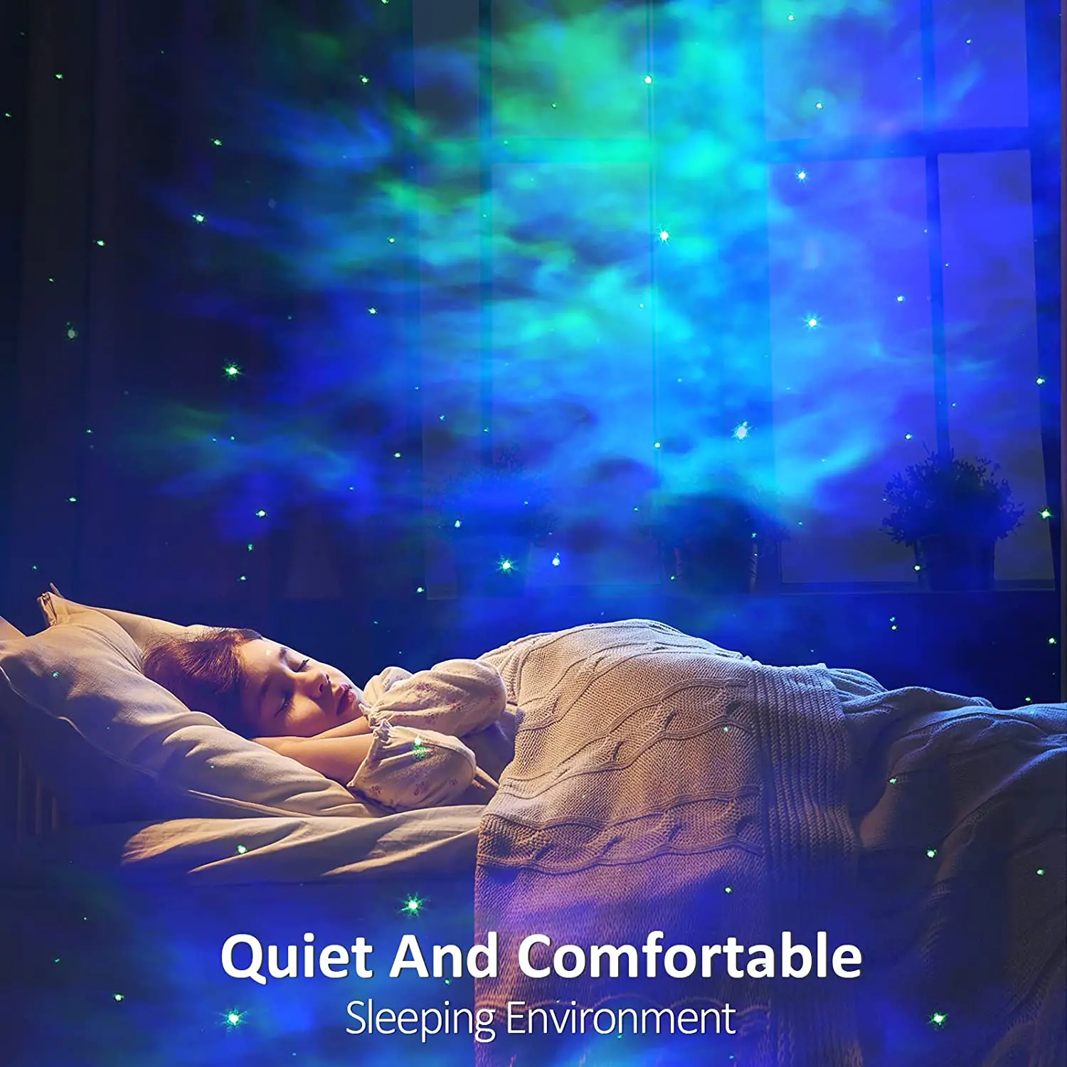 Астронавт Звездное небо Проектор лампа дистанционное управление Северный свет s