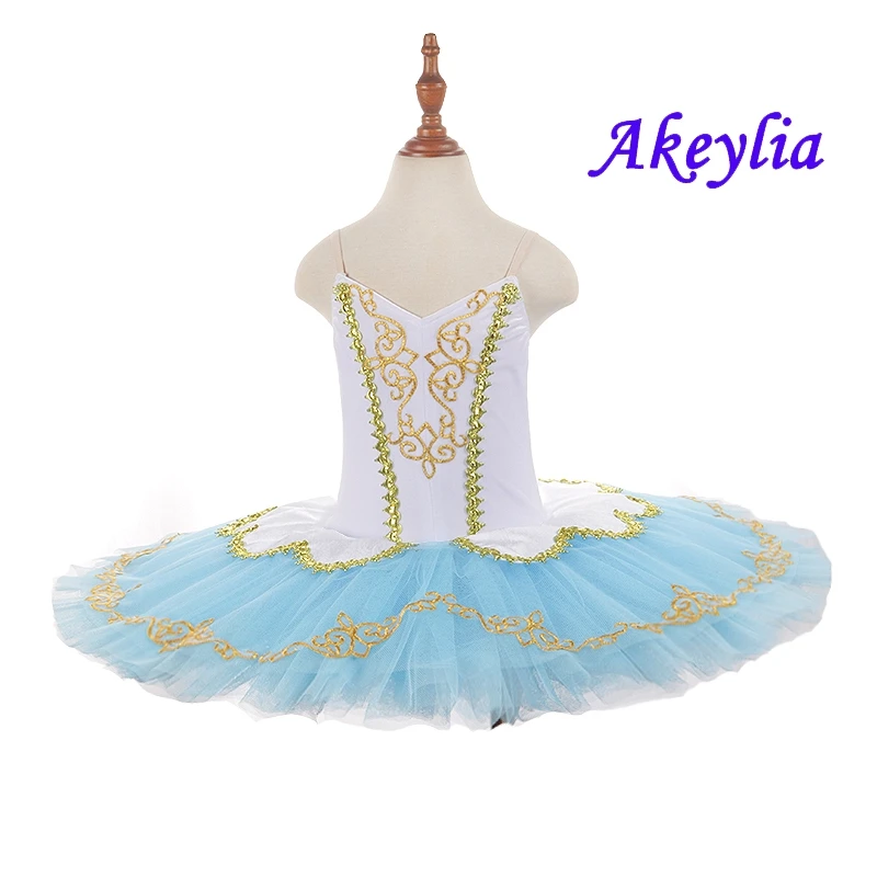 Профессиональные балетные пачки для взрослых цвет синий белый Le Corsaire