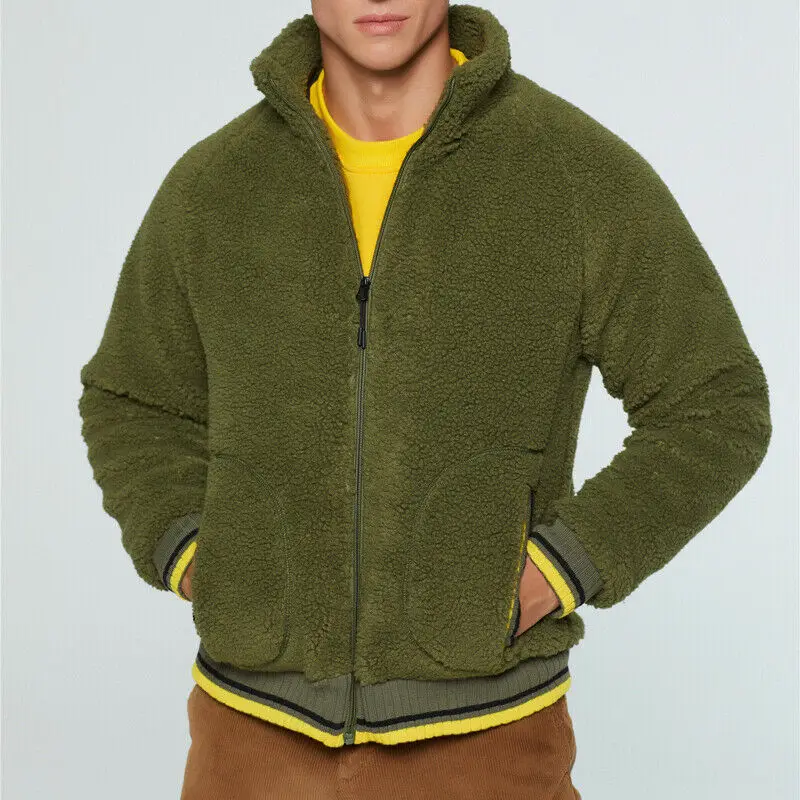 Мужская модная куртка на молнии верхняя одежда топы осенне-зимние мужские