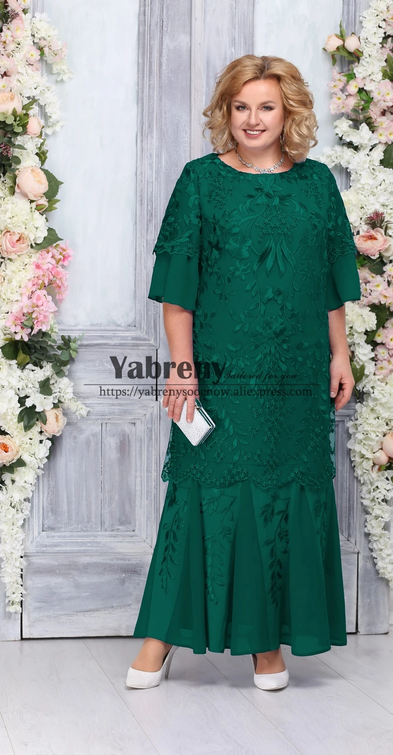 

Платья больших размеров для матери невесты с кружевом