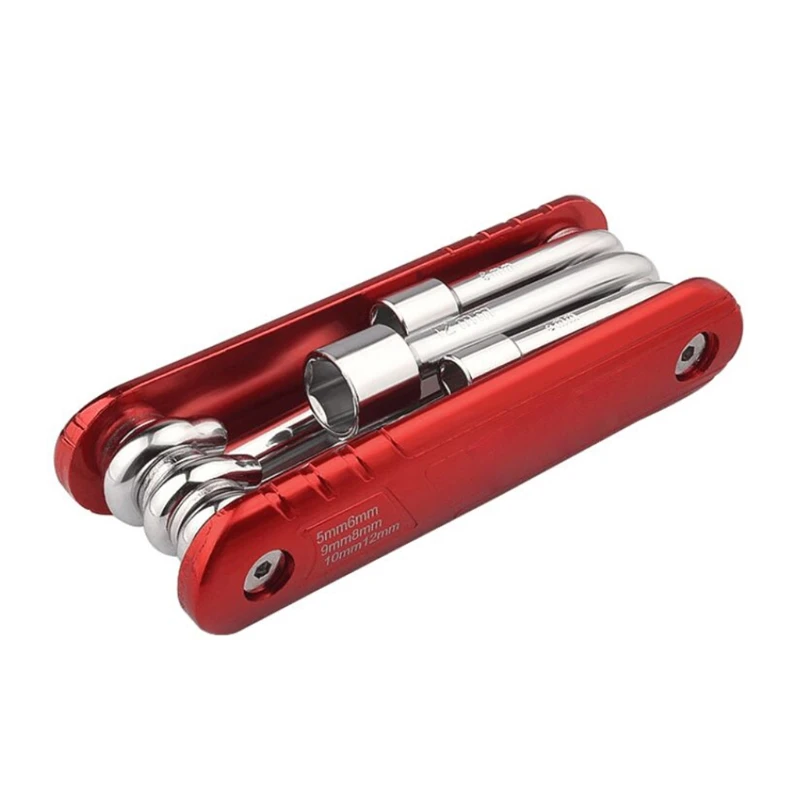

2021 New Durable Folding Tool Set with Hex Key Wrenches Used for Mechanical Maintenance