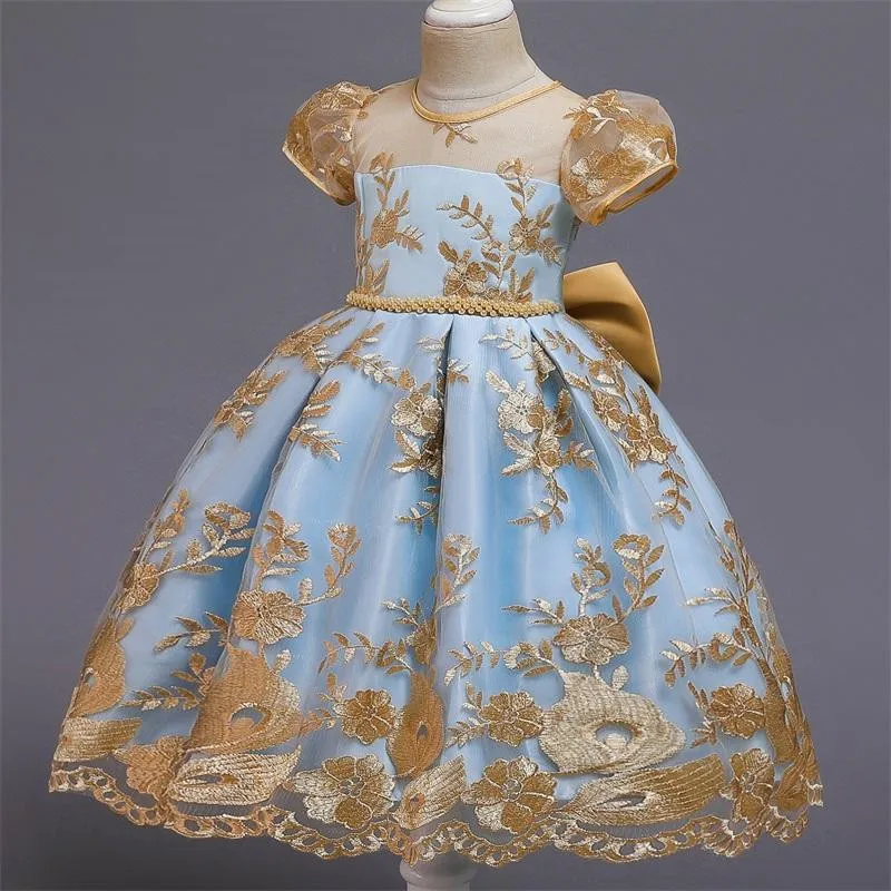 

Lovey Little Princess Infant Girl Dresses Ball Gown First Birthday Dresses For Girls New Year Party Dresses