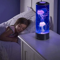 colorful led jellyfish new strange autistic toy night light changing tank aquarium lamp relaxing mood lava light kids gifts