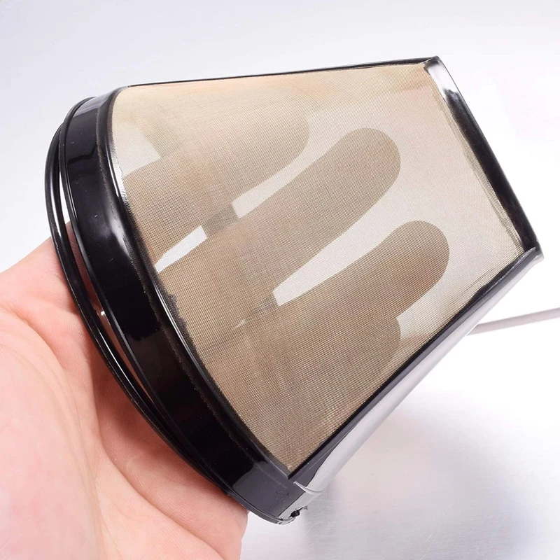 

2PCS Reusable Cone Coffee Maker Filters for Ninja Coffee Bar Brewer Replacement Permanent Basket Filter