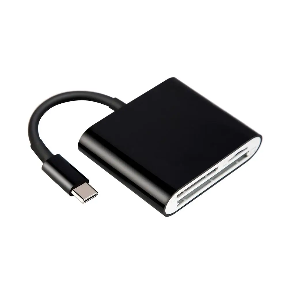 USB 3 0 OTG Мобильный телефон Aux адаптер C Type для SD TF CF карта в 1 камера ридер Huawei Xiaomi One