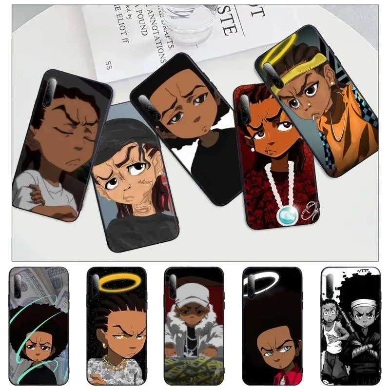 

Cartoon The Boondocks Phone Case For iphone 12 11 13 7 8 6 s plus x xs xr pro max mini shell