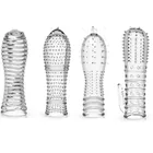 4 вида презервативы для задержки пениса массажер простаты мужской мастурбатор секс-игрушки для мужчин интимные изделия