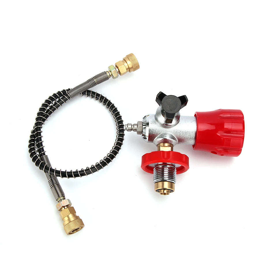 PCP дайвинг клапан CO2 модернизированная АЗС для углеродного волокна цилиндр