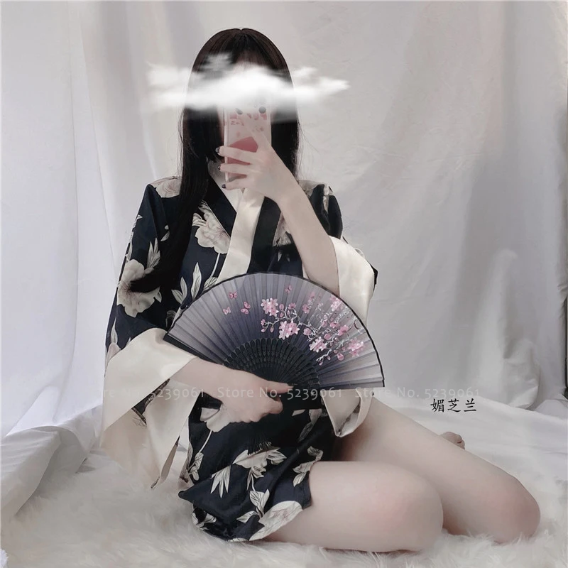 Женское сексуальное нижнее белье кимоно в японском стиле халат юката
