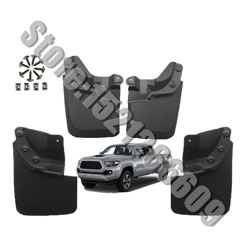 

Автомобильный Стайлинг для Toyota TACOMA 2017-2020, брызговики из АБС-пластика, брызговики, брызговики, грязеотталкивающие брызговики